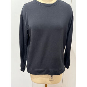 Women's Orvis Black Long Sleeve Sweatshirt Size S very soft